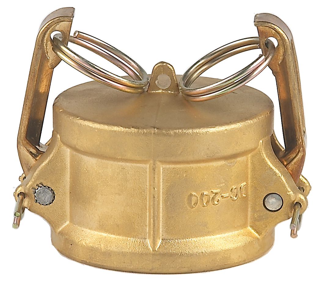 PT Coupling CF1201140 Dust Cap, 4 in Type V, Brass